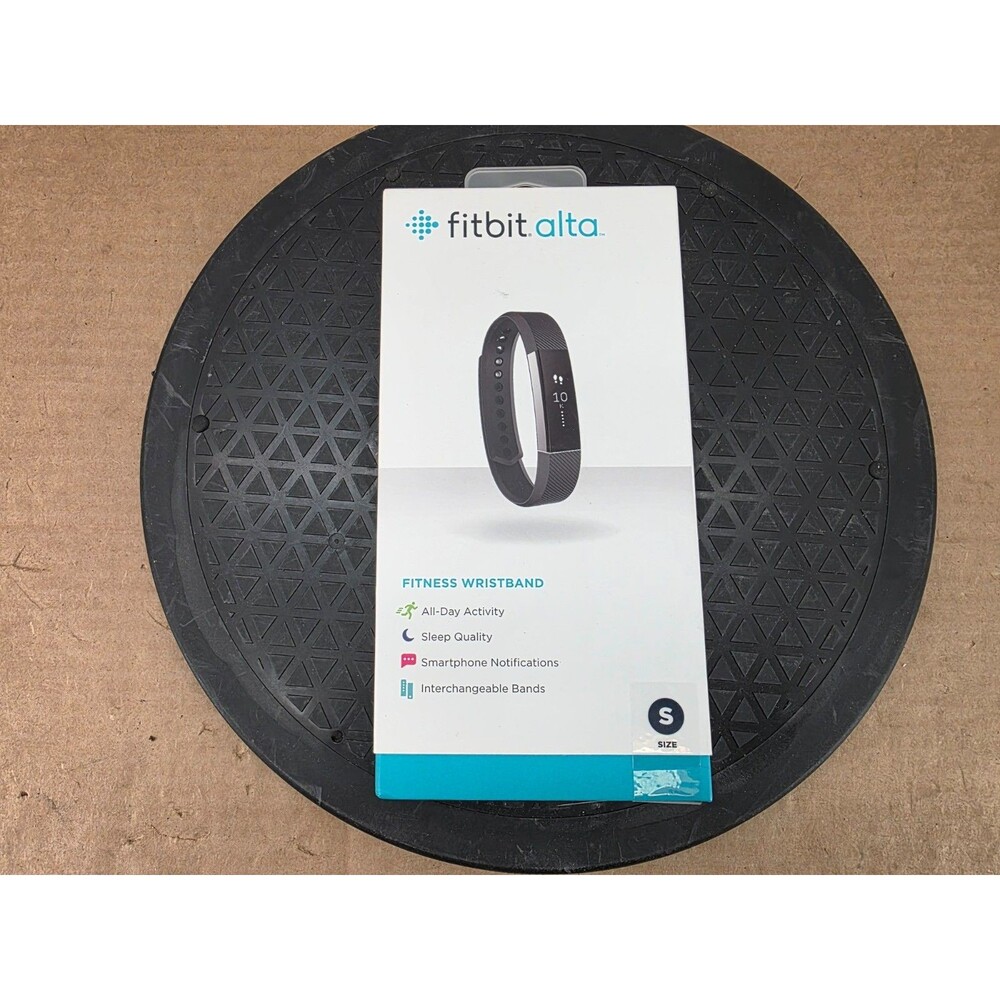 Fitbit Alta Wireless Activity Tracker FB406BKS Black Brand New In Box Sz Small